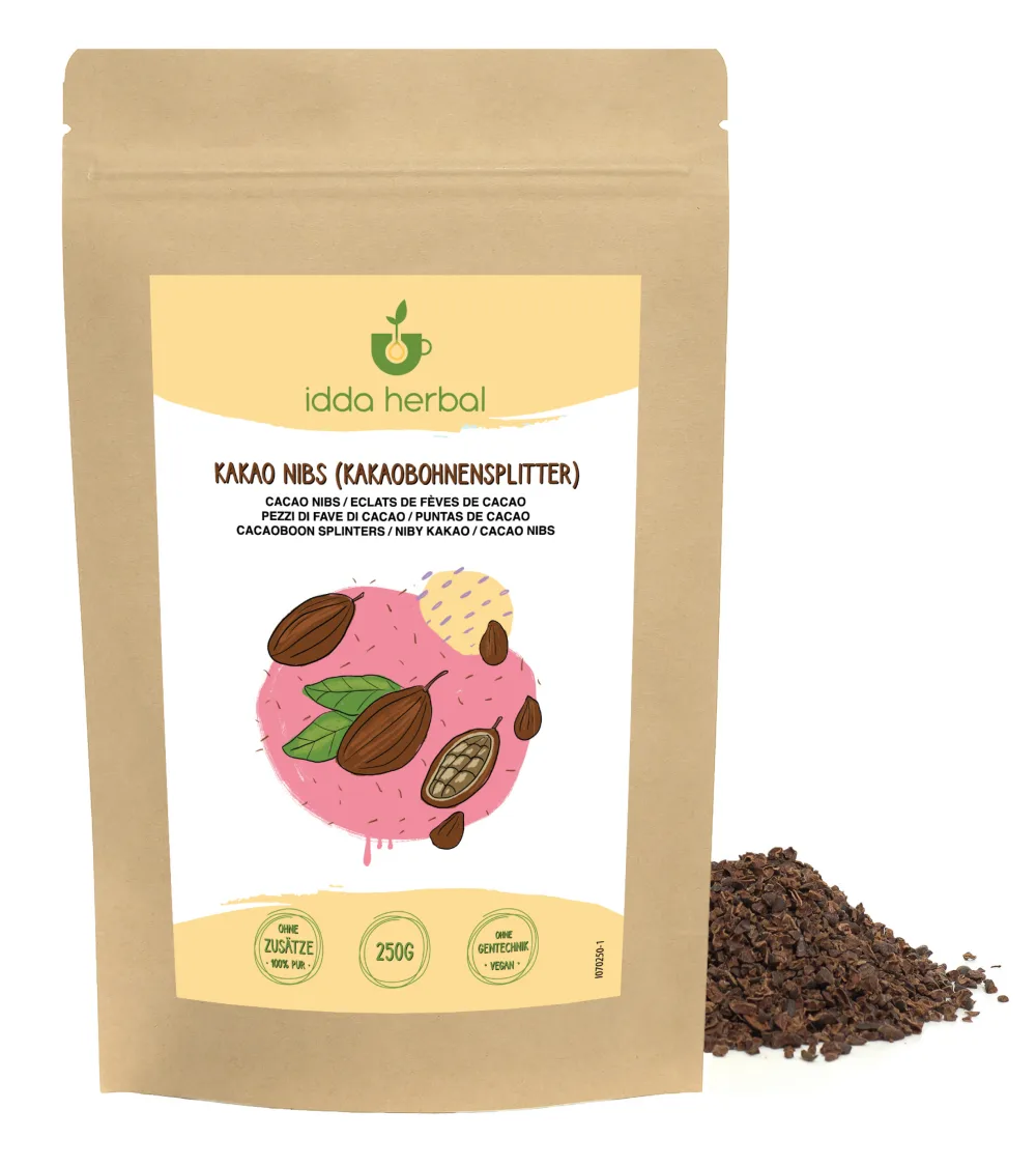 IDDA Herbal Poudre de Caroube E410 125g Graines de Caroube Poudre sans Gluten Viscosit 3000 CPS - product information 3