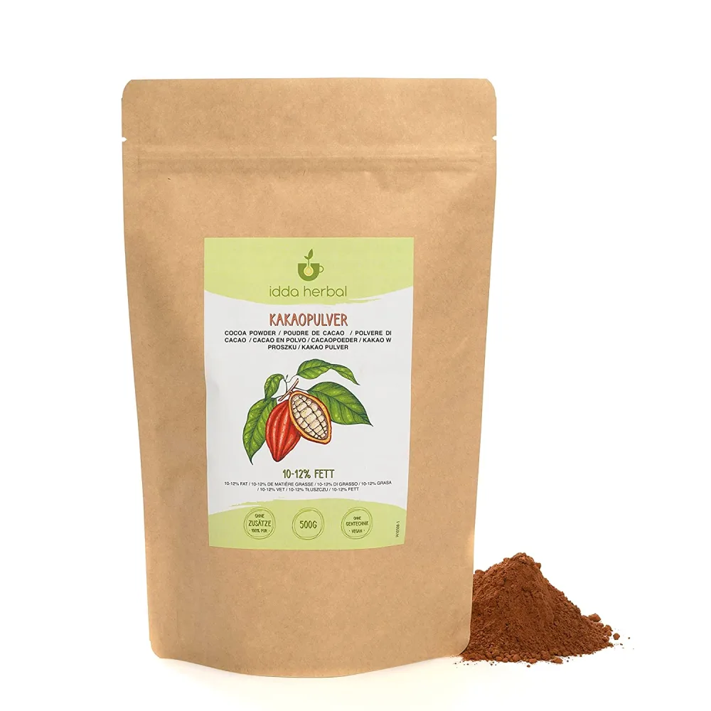 IDDA Herbal Poudre de Caroube E410 125g Graines de Caroube Poudre sans Gluten Viscosit 3000 CPS - product information 4