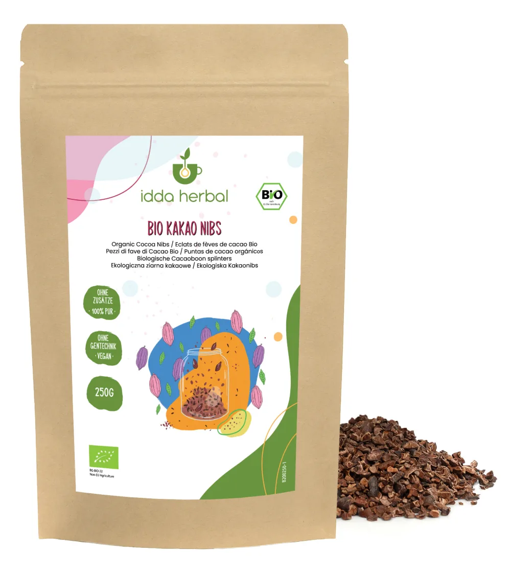 IDDA Herbal Poudre de Caroube E410 125g Graines de Caroube Poudre sans Gluten Viscosit 3000 CPS - product information 6