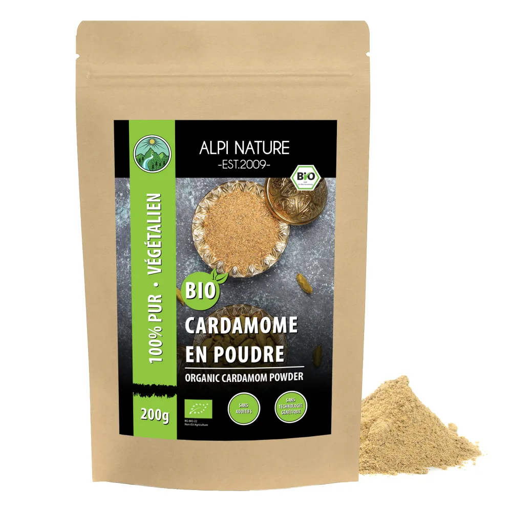 Alpi Nature Gingembre en Poudre BIO 100g Racine de Gingembre S ch e et Moulue pour la Cuisine 100 GR - product information 2