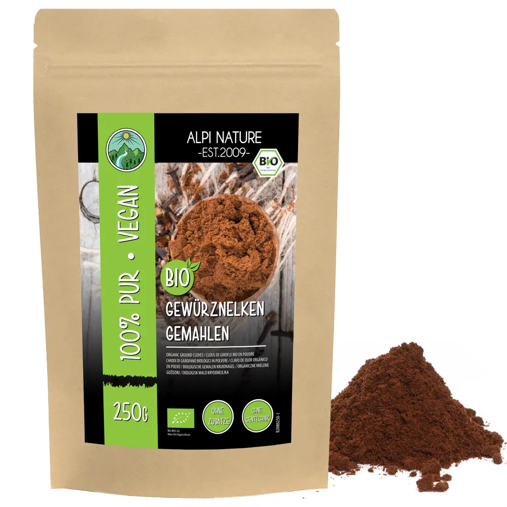 Alpi Nature Gingembre en Poudre BIO 100g Racine de Gingembre S ch e et Moulue pour la Cuisine 100 GR - product information 3