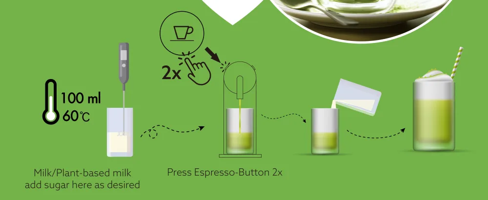 Goodwei BIO Capsules th Matcha de qualit c r monie compatibles avec Nespresso * | 20 pi ces | Th vert biologique - product information 6