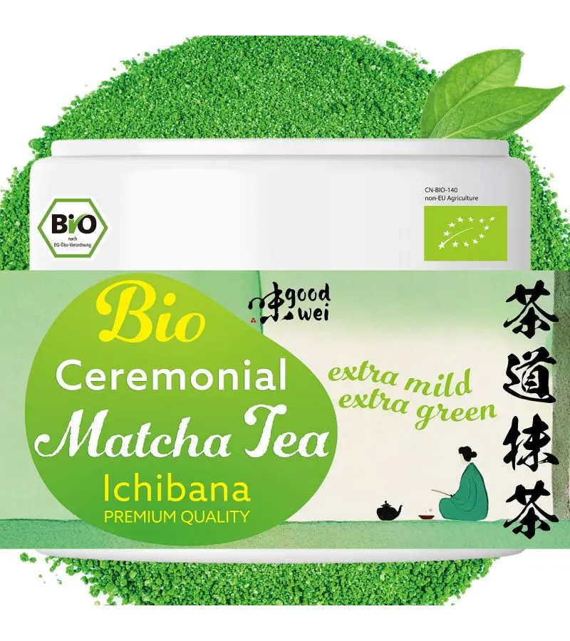 Goodwei BIO Capsules th Matcha de qualit c r monie compatibles avec Nespresso * | 20 pi ces | Th vert biologique - product information 8