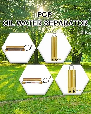 TUXING PCP Paintball Fill Probe Replacement Adapter Quick Disconnect Brass Straight Stem Air Tool Fittings - 8-8.9mm - pcp oil water filter