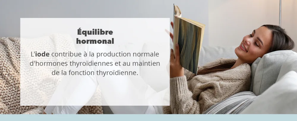 Iode Vitamine C Vitamine D3 | 60 g lules pour 60 jours | Metabolism Boost Improved Sensilab - product information 4