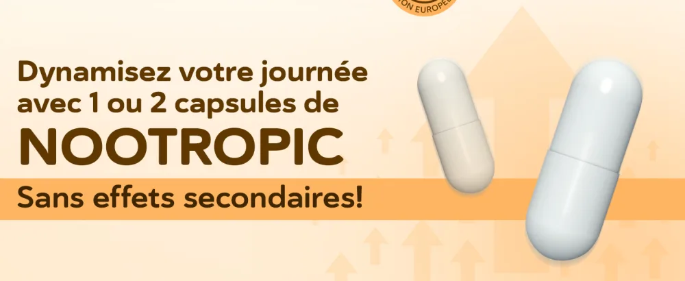 Nootropic Formule Avanc e pour le Soutien Cognitif avec Bacopa Ginkgo Tyrosine Th anine Caf ine B6 & B12 - product information 10