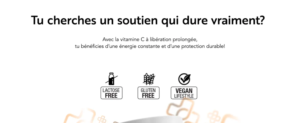 Vitamine C 1000mg Lib ration Prolong e 120 Comprim s Pi Life Vitamine C Naturelle base d Acide Ascorbique Antioxydant et soutien quotidien pour l nergie et les d fenses - product information 2