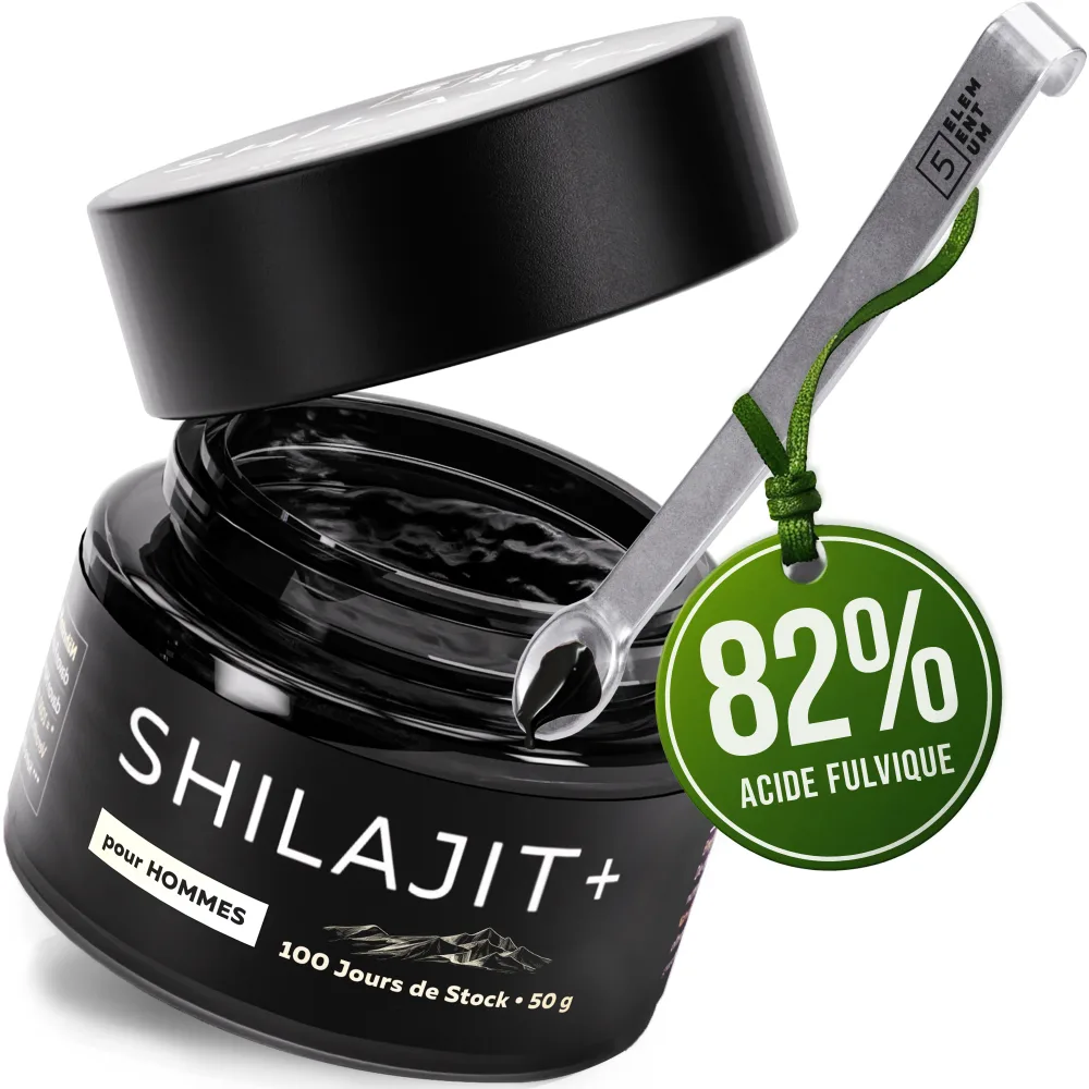 Shilajit Premium de l Himalaya 25g 82% d acides fulviques - product information 1