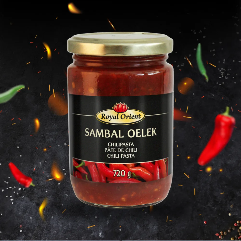 ROYAL ORIENT Sambal Oelek 0.2 kg - Pack de 12 - product information 7