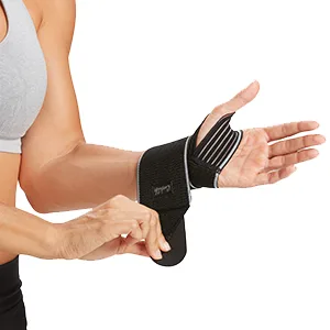 ComfiLife Wrist Brace   Adjustable Compression Wrist Support Wrap   Carpal Tunnel Wrist Brace   Wrist Wraps for Minor Sprains  Workout  Weightlifting  Sleeping  Tendonitis  Arthritis   Fits Both Hands - wrist wrap