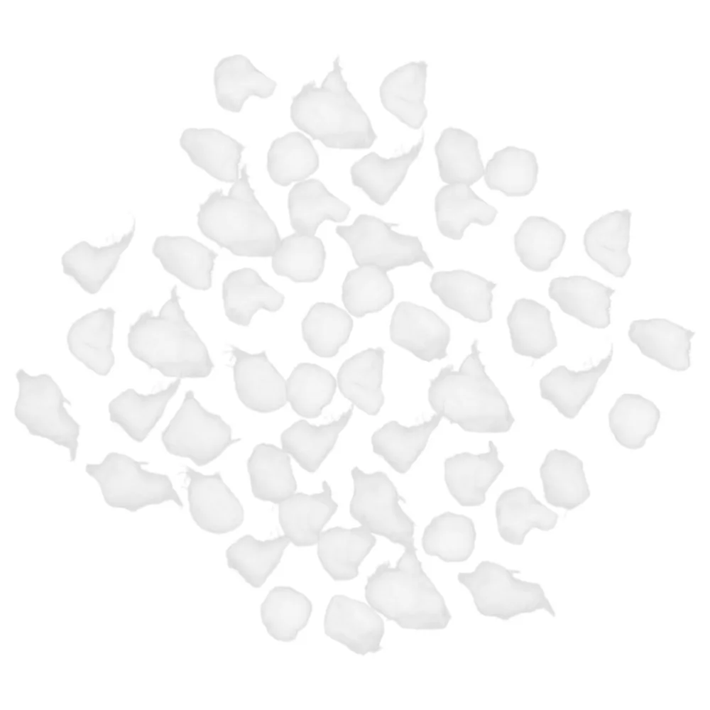 BESTYASH 4paquets Boules De Coton Pour Dissolvant Nettoyer Vernis Ongles Boules De Coton Absorbantes Pour Soin Des Ongles - product information 1
