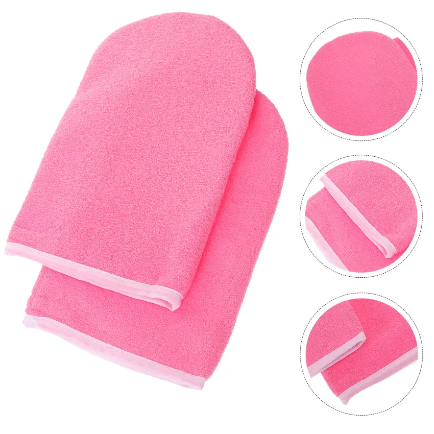 BESTYASH Mitaines De Paraffine Pour Spa Cire Chaude Housse De Bain Pour Mains Recharge Pour Soin De Beaut Ros - product information 6