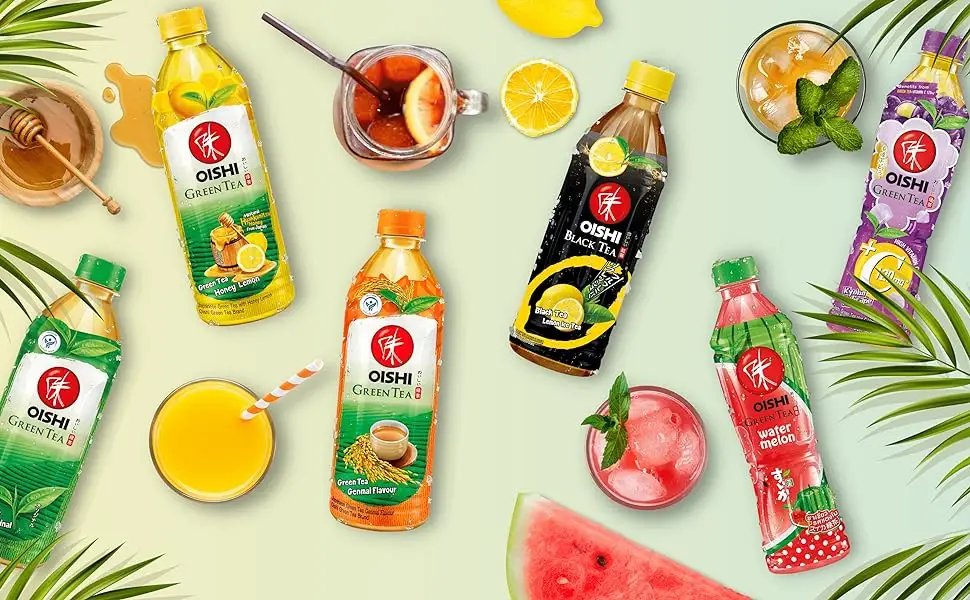 OISHI Th Noir Citron 24 x 500 ml Th noir et citron Multipack - product information 6