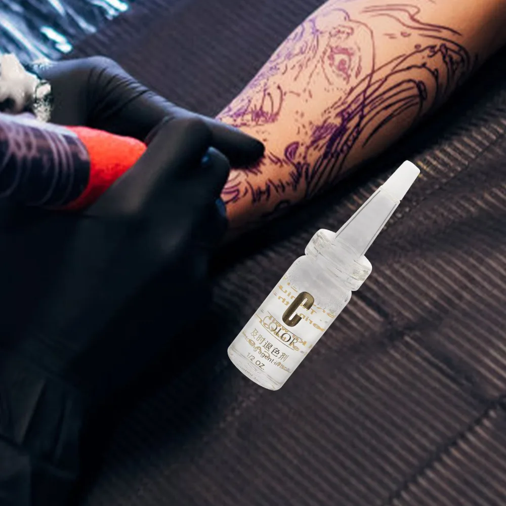 BESTYASH Solution de Correction Liquide Tatouage Sourcils 1 Flacon Usage Professionnel Polyvalent pour Erreurs Microblading et Tatouage Corporel Peau Sensible sans Irritation - product information 5