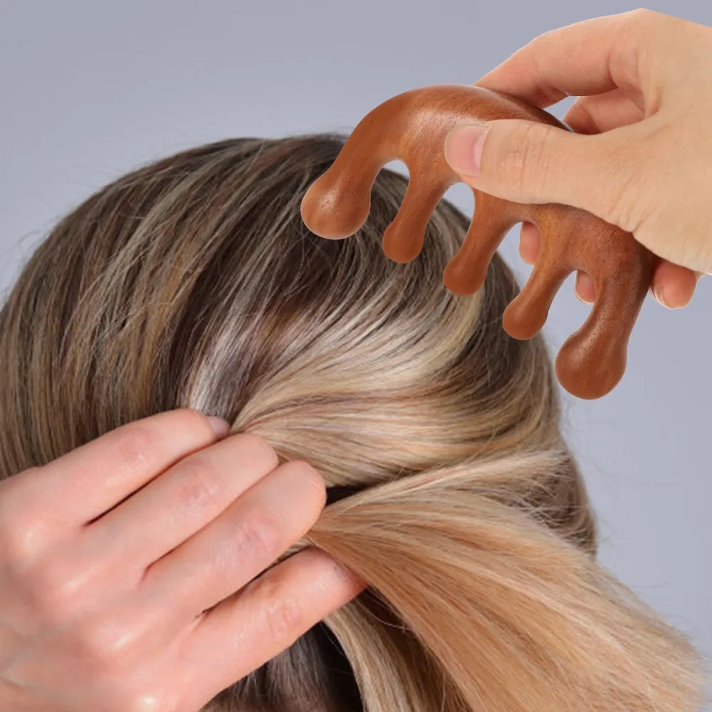 BESTYASH Peigne de Massage du Chevelu Peigne de Soin Masseur Relaxant pour Cheveux - product information 3