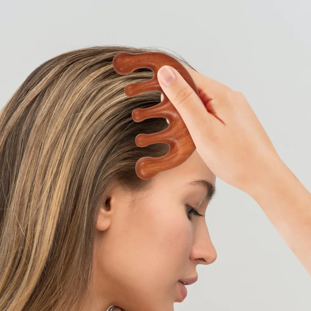 BESTYASH Peigne de Massage du Chevelu Peigne de Soin Masseur Relaxant pour Cheveux - product information 5