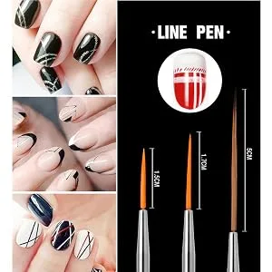 Yimart  20PCS Nail Art Design Dotting Painting Drawing Polish Brush Pen Tools - product information 3