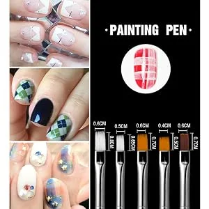 Yimart  20PCS Nail Art Design Dotting Painting Drawing Polish Brush Pen Tools - product information 7