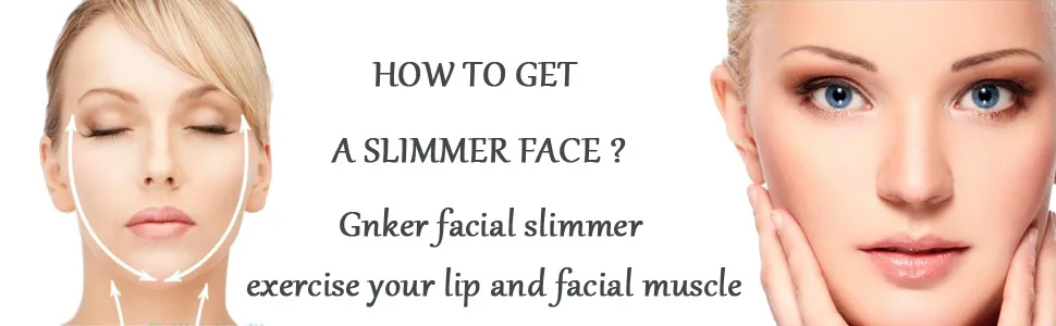 Gnker Face Slim Exerciser Muscle Lips Trainer Tightener Face-lift Slimmer - facial slimmer