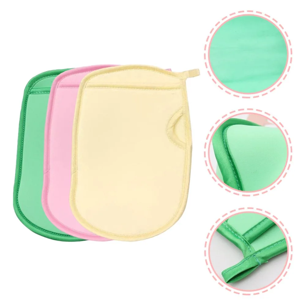 BESTYASH 3 Pi ces Lot de Mitaines Exfoliantes pour Douche Outils de Nettoyage du Corps et Gommage du Dos - product information 1