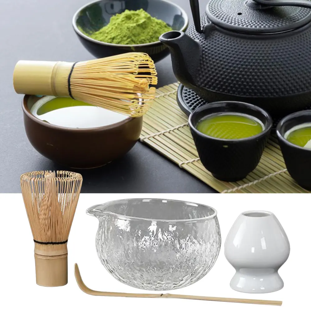 Ensemble de matcha ensemble de combat de matcha | Cuill re matcha traditionnelle outils de fabrication de th et polyvalents kit de style japonais complet pour le - product information 2