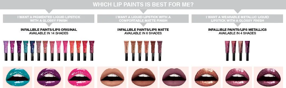 L'Or al Paris Infallible PAINTS/LIPS Metallic  Liquid Venom  0.27 fl. oz. 336 Liquid Venom - product information 3