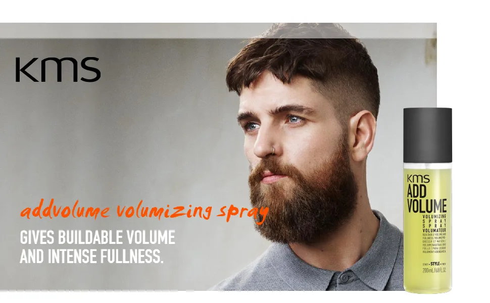 KMS ADDVOLUME Volumizing Styling Hair Spray  6.8 Oz - kms add volume volumizing spray fullness