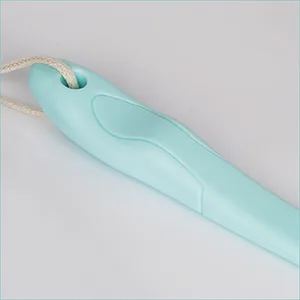 Olpchee Long Handle Bath Shower Body Brush Back Scrubber with Super Soft Nylon Bristles (Blue) - BATH BRUSH