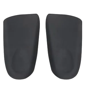 footinsole Heel Cushion Height Insoles - Shoe Lifts   Increase   Inch Height Instantly   Comfortable Mesh Black - black