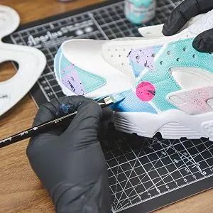 Angelus 5pc Paint Brush Set - Paint a Shoe with an Angelus Paint Brush