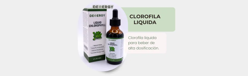 Chlorophylle liquide 60 ml Haute concentration sans alcool v g talien et 100 % naturel sans gluten - product information 1