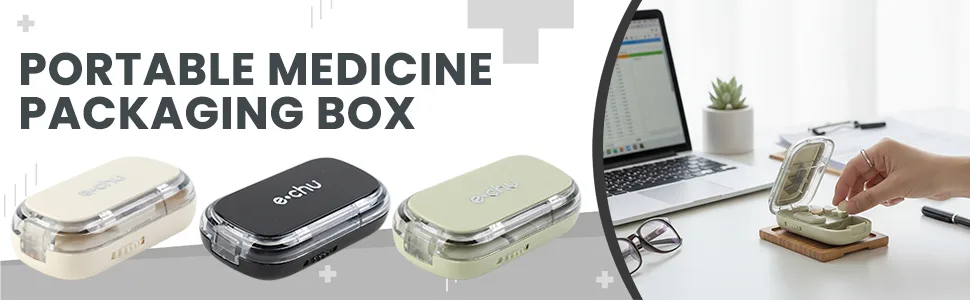 Coupe comprim Coupe medicaments Broyeurs et coupe-comprim s Qualit alimentaire Portable 1 divis en 2 1 divis en 4 Coupe-m dicaments multifonctionnel Bo te m dicaments (Noirx - product information 2