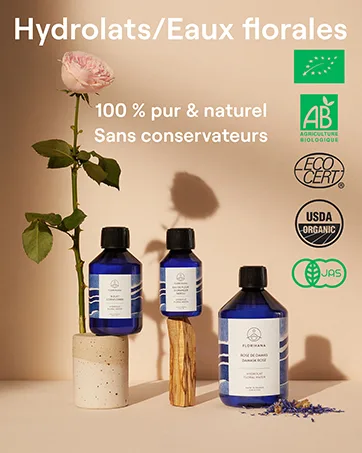 FLORIHANA Hydrolat (Eau Florale) de Camomille Matricaire BIO 100% Pur & Naturel 1000 ml - product information 8
