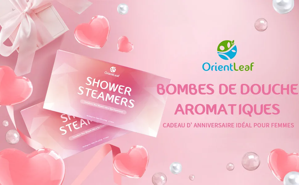 Bombes De Douche Aromath rapie Cadeau Saint Valentin Femme Coffret Cadeau Pour Femme - product information 1