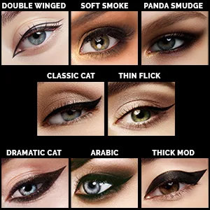 Aesthetica Felt Tip Liquid Eyeliner Pen - Fast-drying Waterproof & Smudge Proof Eye Liner (Jet Black) - product information 5