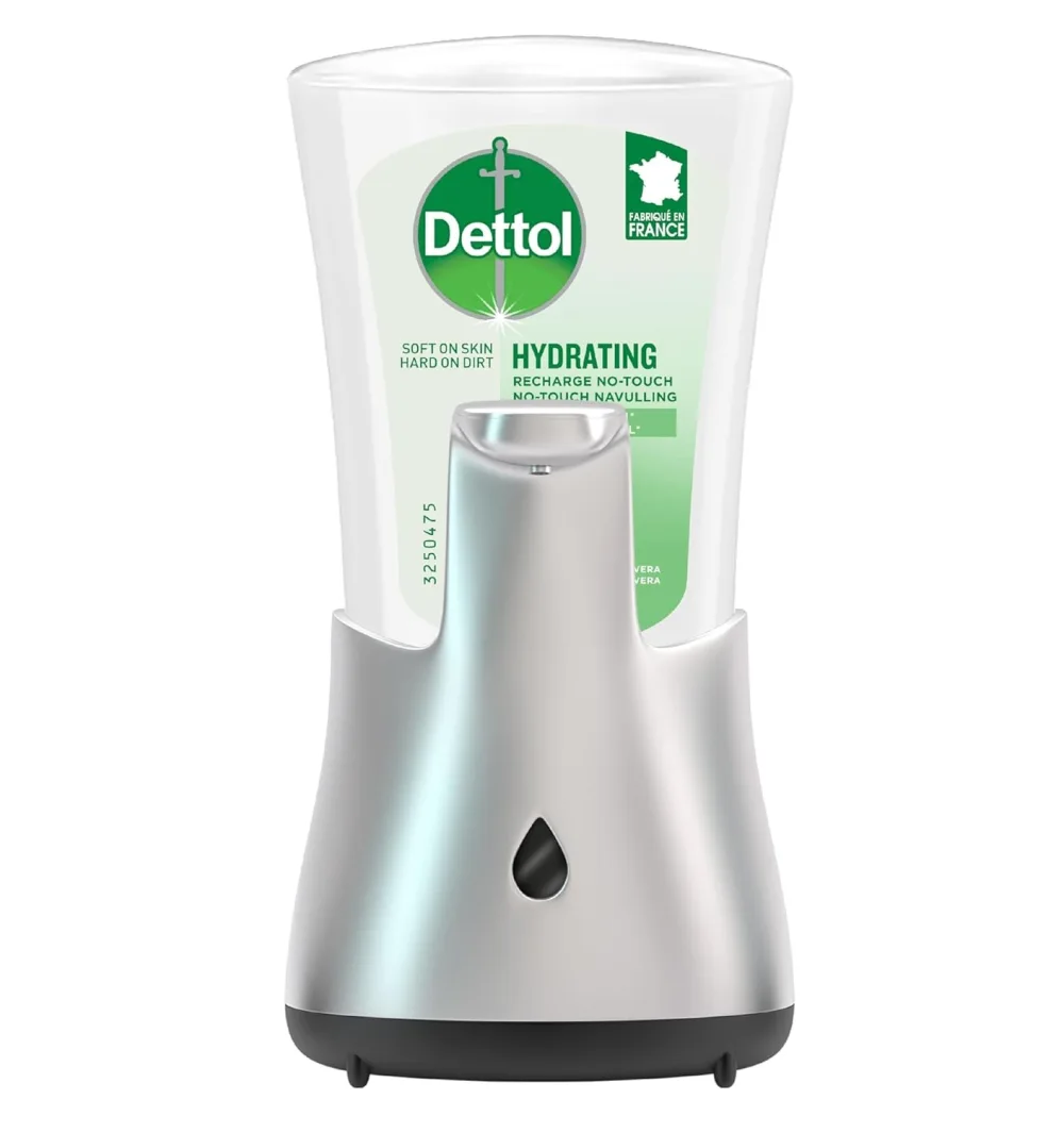 Dettol - Recharge No-Touch Savon Liquide Mains - Action Nettoyante Citron - 10 Recharges 250ml - product information 1