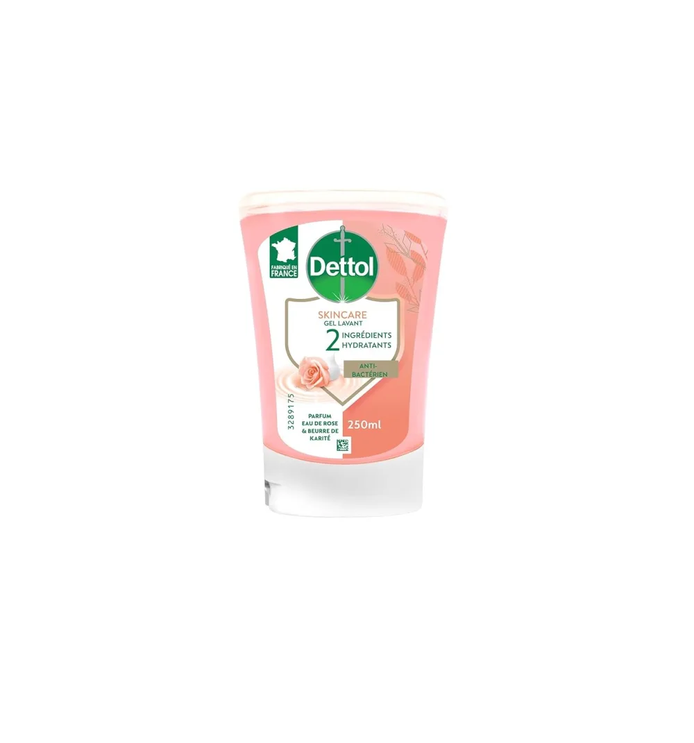 Dettol - Recharge No-Touch Savon Liquide Mains - Action Nettoyante Citron - 10 Recharges 250ml - product information 2