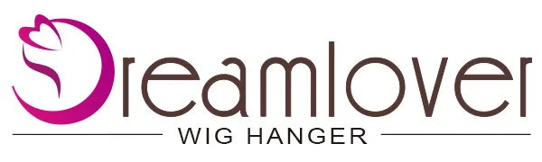 Dreamlover Hanging Wig Stand  Wig Drying Stand  2 Sets Black - Company Logo