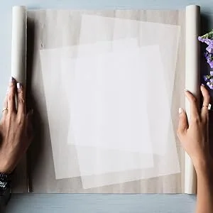 100 Sheets Printable Translucent Vellum Paper  Tracing Paper for Invitation  Sketching  93gsm (8.5 x 11 in) - clear paper
