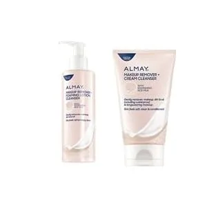 Almay Makeup Remover + Cream Cleanser - eye, makeup, remover, foaming, cleanser, gentle