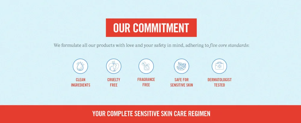 First Aid Beauty Ultra Repair Cream Intense Hydration Moisturizer for Face and Body - 8 oz. - Our Commitment