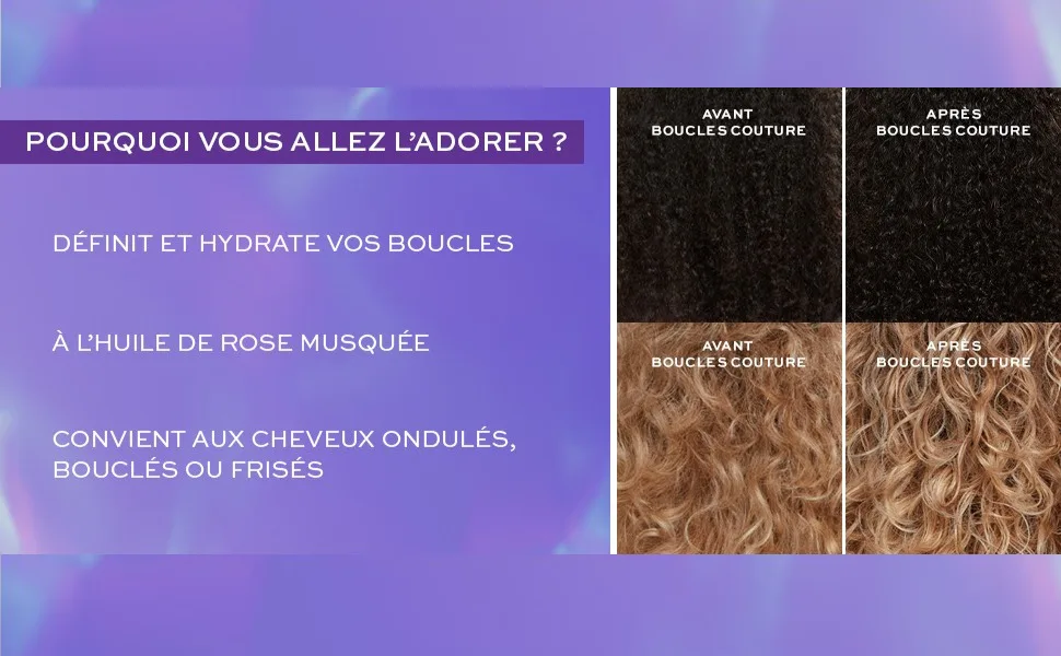 JOHN FRIEDA Frizz Ease Soin D m lant Boucles Couture 250 ml White 250 ml (Lot de 1) - product information 1