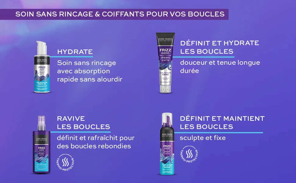 JOHN FRIEDA Frizz Ease Soin D m lant Boucles Couture 250 ml White 250 ml (Lot de 1) - product information 3