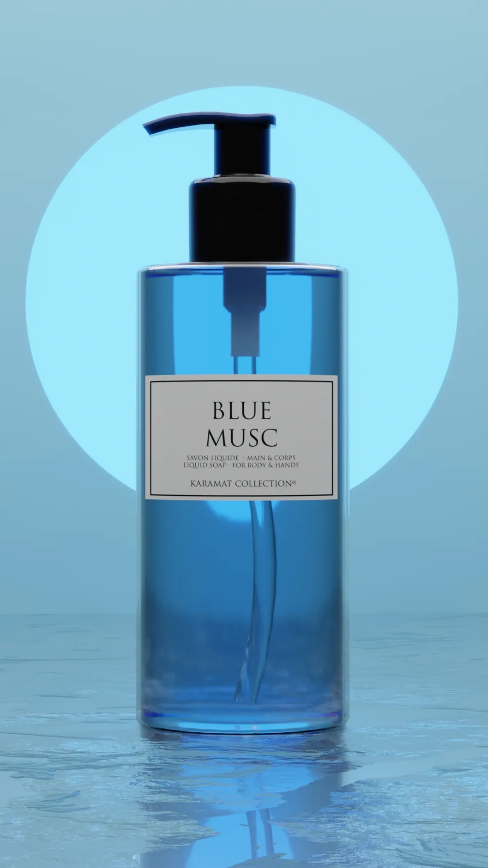 Savon Liquide pour Mains & Corps 300 ML (MUSC NOIR) - product information 1