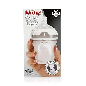 Nuby Comfort Soft Hygienic Squeezable Silicone Bottle  5 Oz 5 Ounce - product information 7