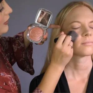 Ageless Derma Matte Mineral Face Bronzer Powder (Natural Berry) - Baked makeup
