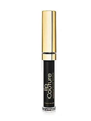 LA Splash Cosmetics Soft Liquid Matte Black Lipstick - LIP COUTURE (Venom) - product information 3