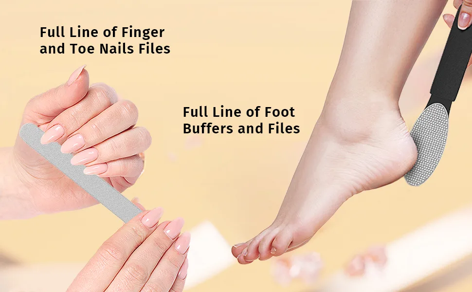 Diamancel Luxury Diamond Foot Buffer - 22 Large Foot Buffer   For Large Calluses  Rough Skin   Regular Maintenance - File