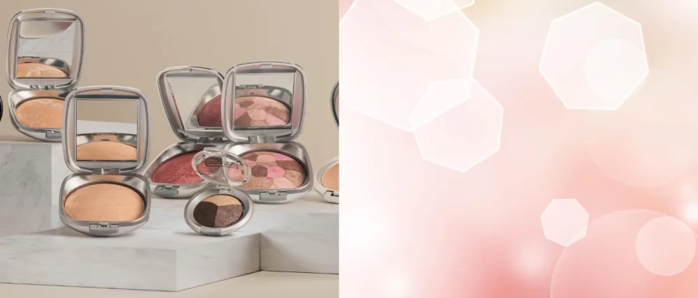 Ageless Derma Baked Mineral Shadows (Lavender) - Baked Mineral foundation makeup