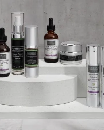 Ageless Derma Baked Mineral Shadows (Lavender) - Retinol cream